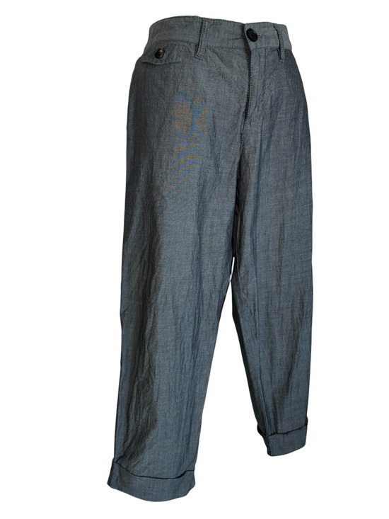 Joe's Jeans Pants - Joe's Jeans cotton pants, women 30, Gray, straight leg, pockets, cropped EUC